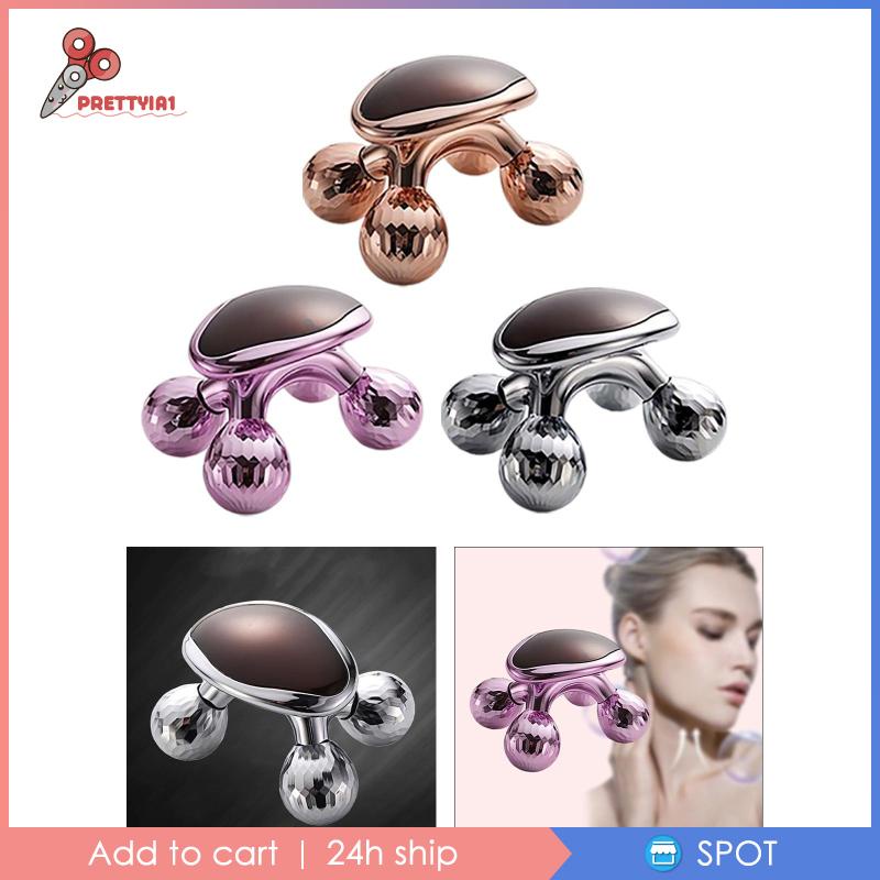 [Prettyia1] Máy Mát Xa Mặt Sử Dụng Năng Lượng Mặt Trời