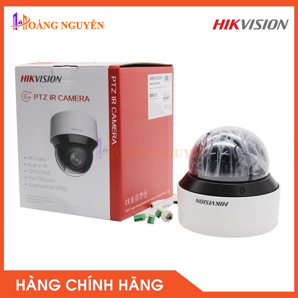 [NHÀ PHÂN PHỐI] Camera Hikvision DS-2DE4A404IW-DE 4MP - Tầm Xa Hồng Ngoại 50m IR Distance, Góc !uay Pan Range 360°