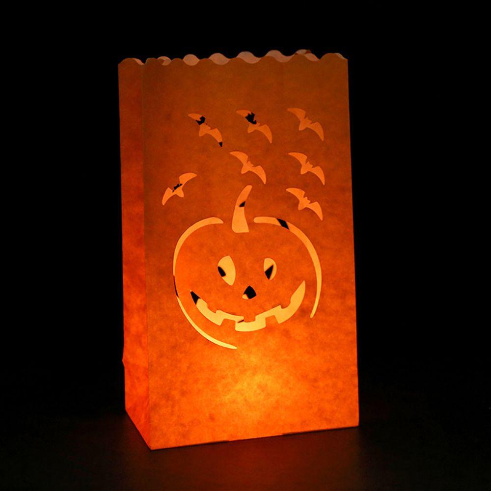 Túi Dạ Quang Trang Trí Halloween Thiết Kế Mới Cho Sân Vườn