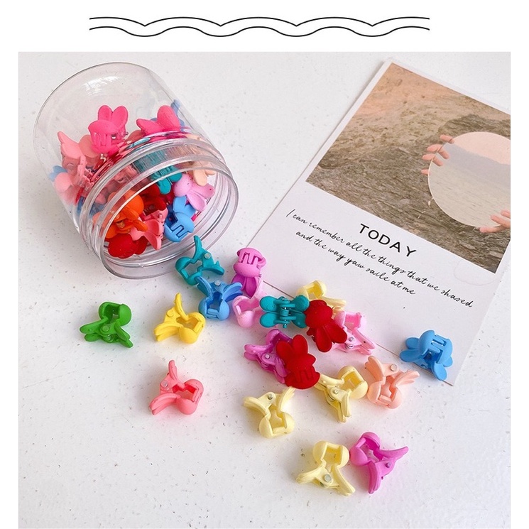 Hộp 50 kẹp càng cua mini cho bé yêu 🎀