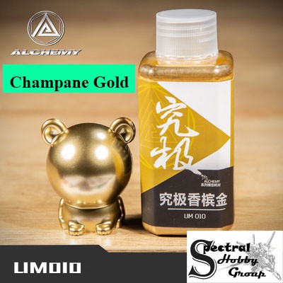 Sơn mô hình Alchemy Metallic Clear candy paint color Series màu kim loại UM 001 ... 014 Red Blue