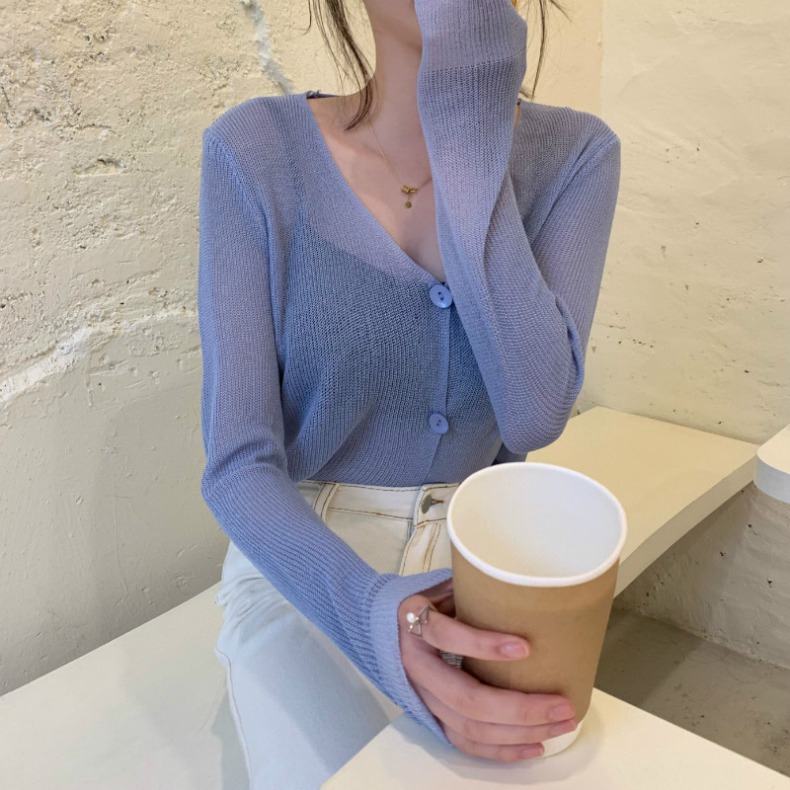 Áo Khoác Cardigan Tay Dài Màu Sắc Ngọt Ngào Cho Nữ | BigBuy360 - bigbuy360.vn