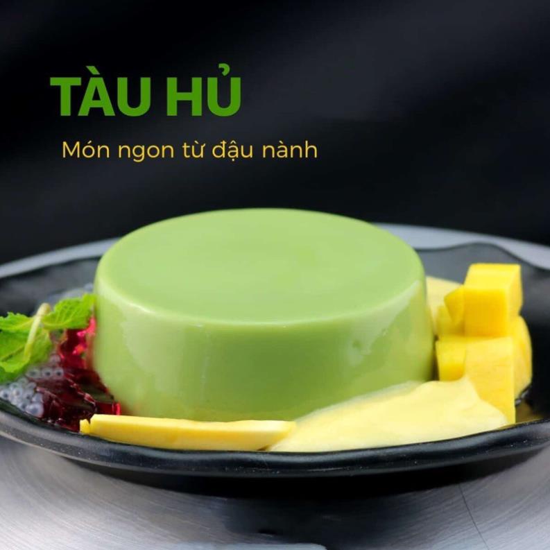 BỘT TÀU HŨ vị TRÀ XANH 100gr, chỉ duy nhất có tại Xưởng Chè ngon và đồ ăn vặt