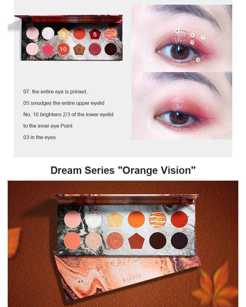 Bảng phấn mắt 12 màu lì và ánh nhũ kết hợp trang điểm kháng nước
 | BigBuy360 - bigbuy360.vn