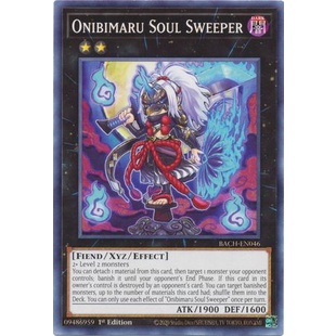 Thẻ bài Yugioh - TCG - Onibimaru Soul Sweeper / BACH-EN046'