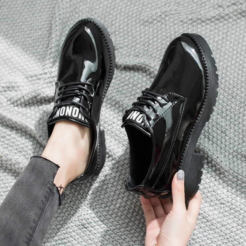 Giày Đế Dày Phong Cách Retro Anh Quốc | BigBuy360 - bigbuy360.vn