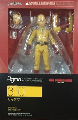 Mô Hình Nhân Vật Saitama One Punch Man 14Cm Figma 310 Bằng PVC