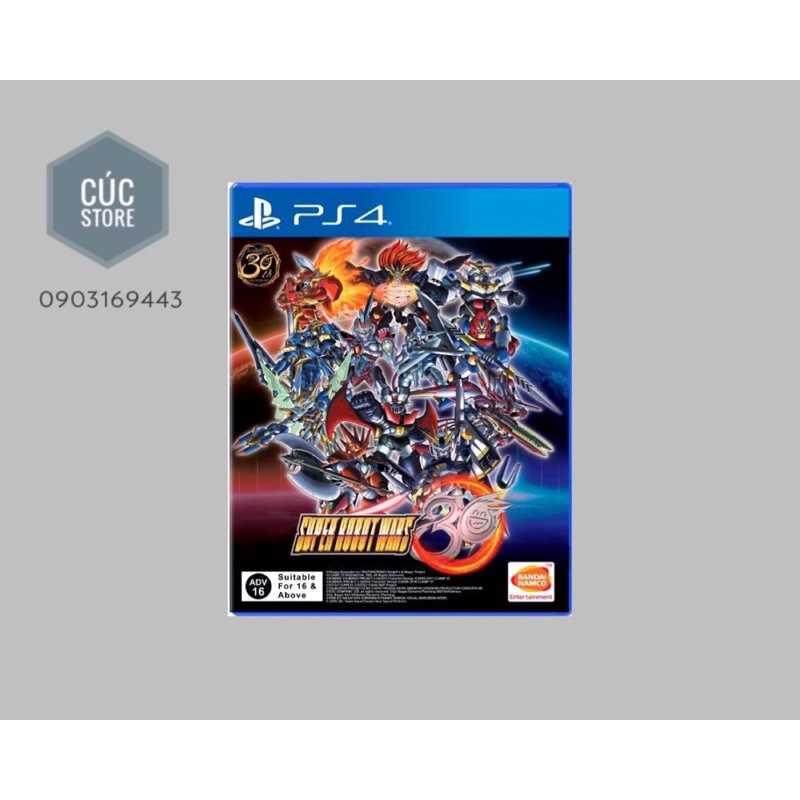 Đĩa chơi game PS4: Super Robot Wars 30