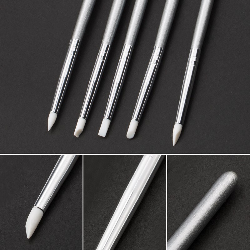 Cọ Silicone Chạm Khắc Móng Tay Chuyên Dụng