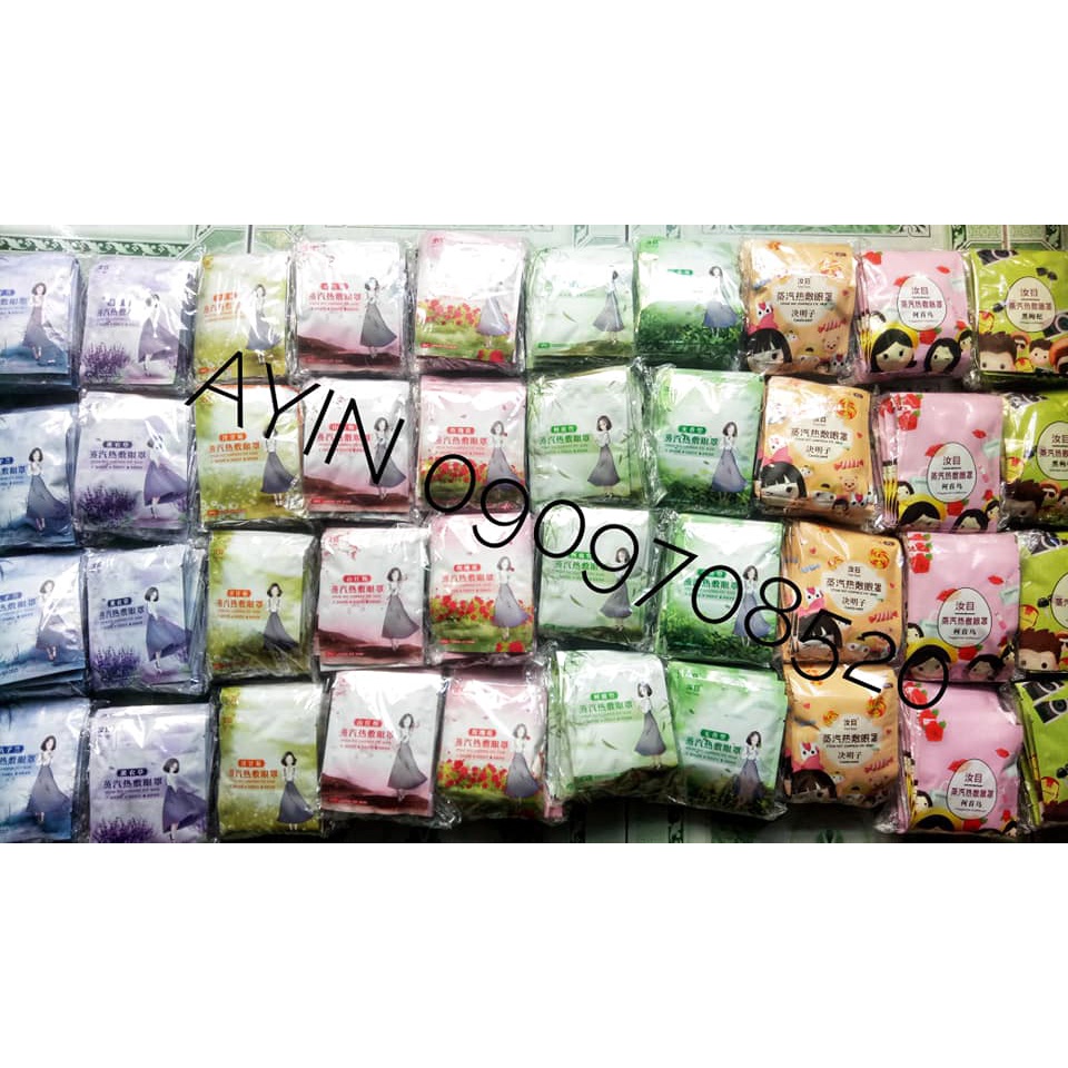 Mặt nạ mắt nóng Ruumuu thư giãn mắt - lẻ 1 miếng