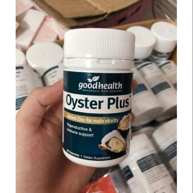 Tinh Chất Hàu Dài Oyster Plus Good Health 60 viên dành cho nam giới