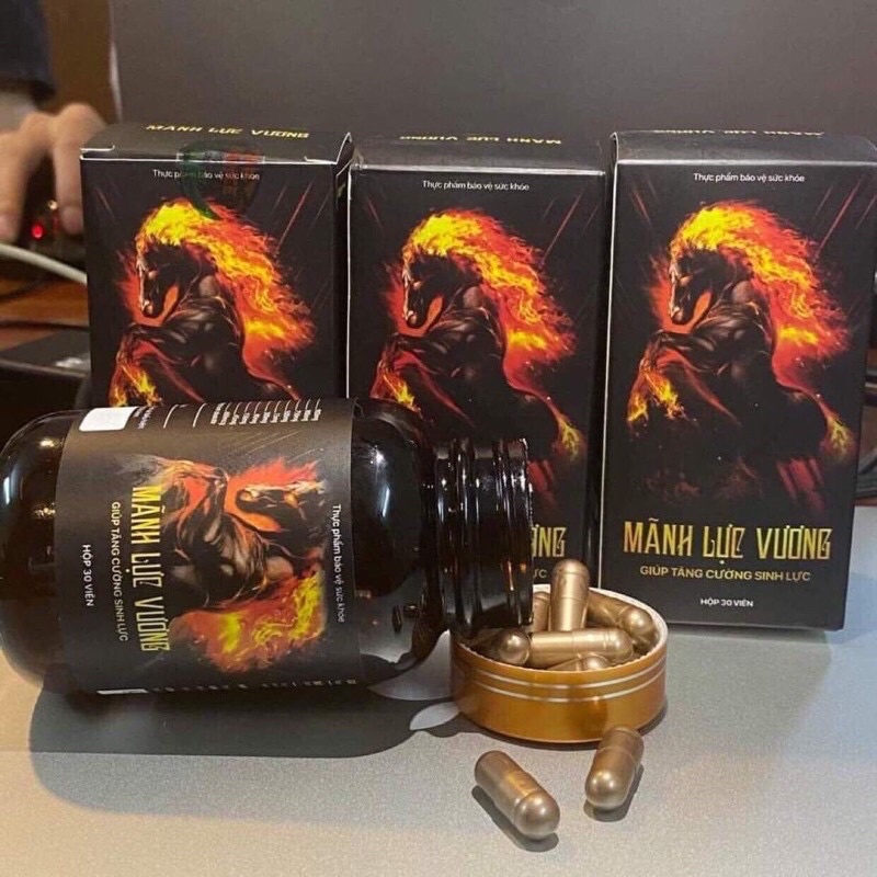 Mãnh Lực Vương - Viên Uống Hỗ Trợ Tăng Cường Sinh Lý Nam ( Hộp 30V)