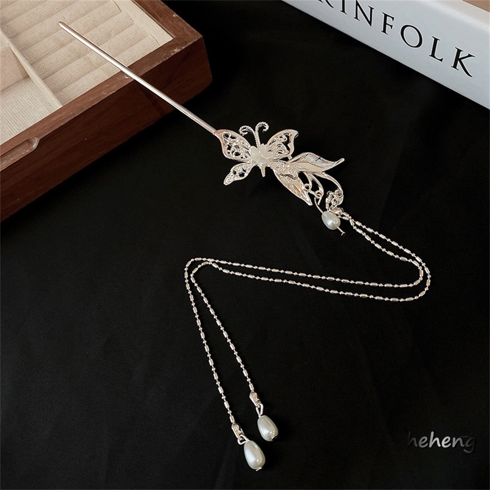 Trâm Cài Tóc Trung Hoa Đính Ngọc Trai Thời Trang Cho Nữ