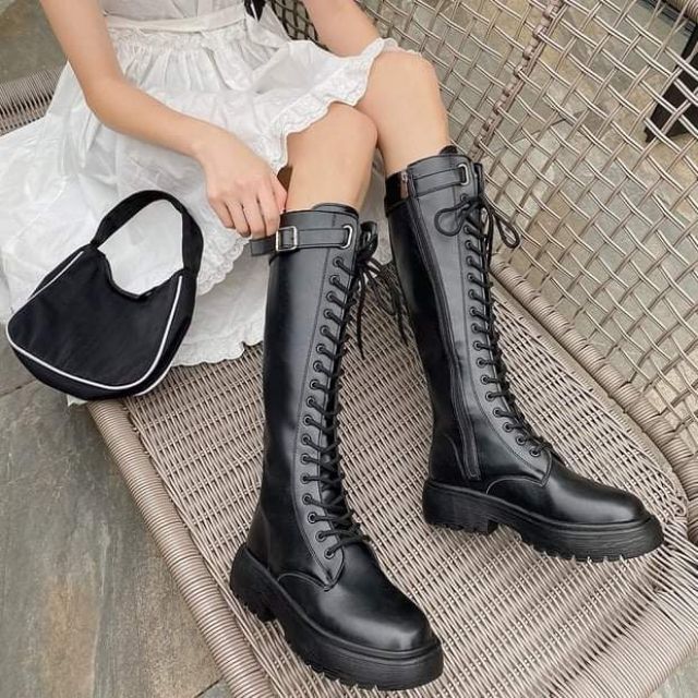 (SẴN) Boots ulzzang B32 cổ cao | BigBuy360 - bigbuy360.vn