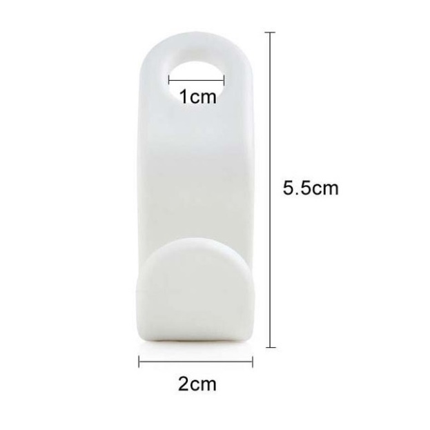 Móc Nhựa Treo Quần Áo Đa Năng Tiết Kiệm Không Gian