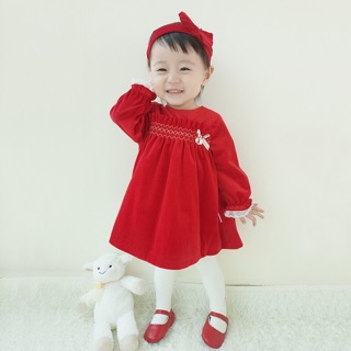 Váy Nhung Bé Gái Vlinder (Velvet)