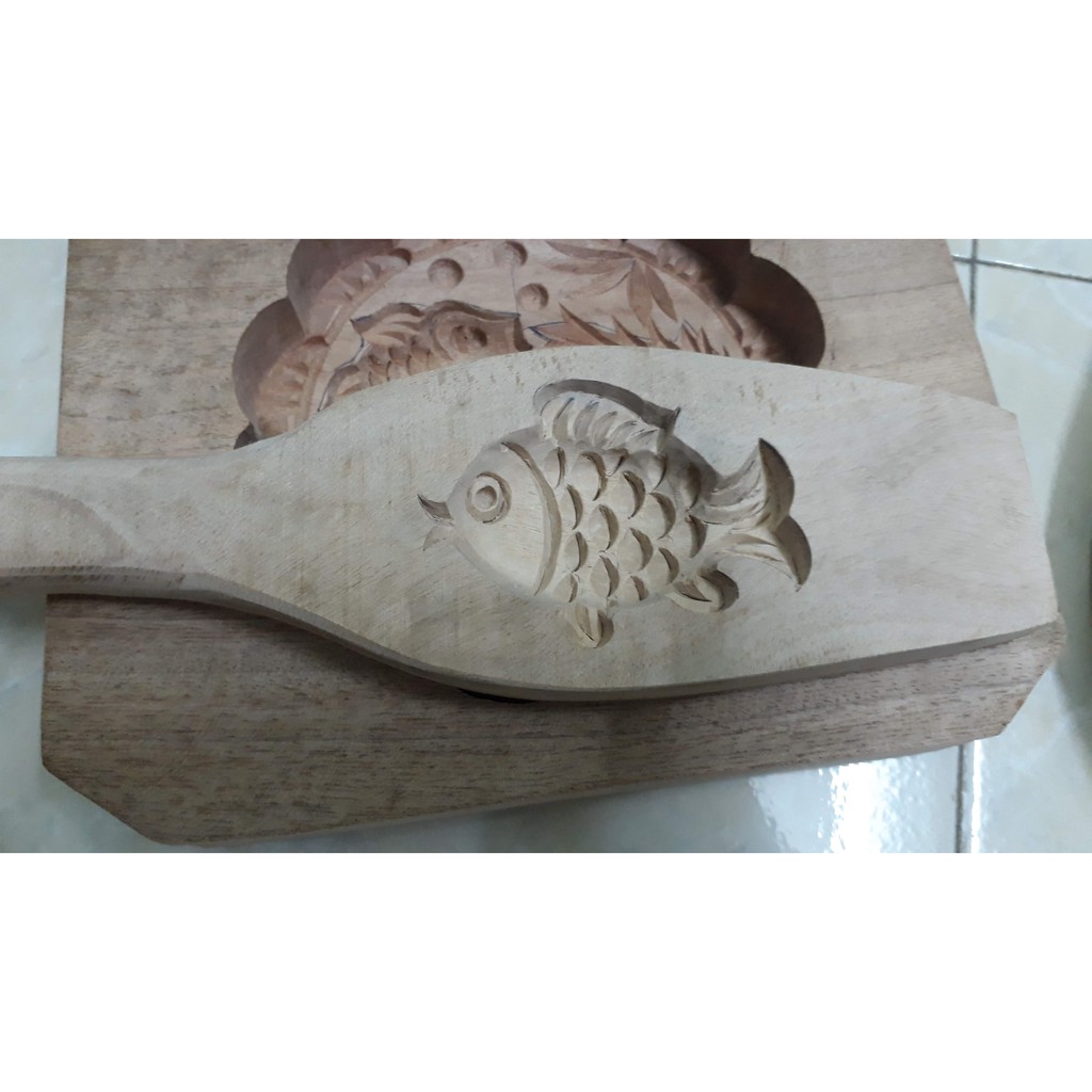 KHUÔN BÁNH GỖ CÁ CUTE