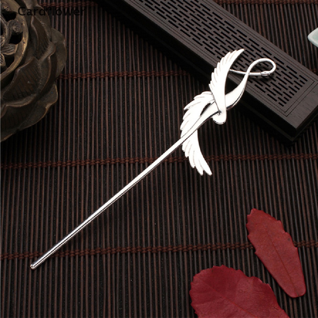 &lt; Cardflower &gt; Trâm Cài Tóc Tua Rua Dài Đính Ngọc Trai Hoa Phong Cách Hán Phục Trung Hoa Cho Nữ