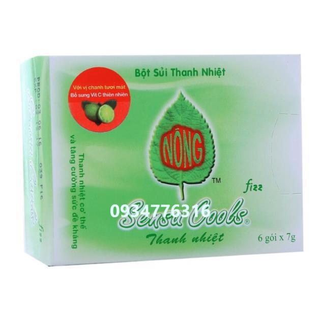 ✅ Sensacool bột sủi thanh nhiệt