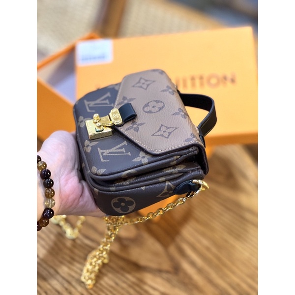 Túi LV W266-13 Monogram monceau mini - Bản đẹp form xinh- Full box vip hoá đơn