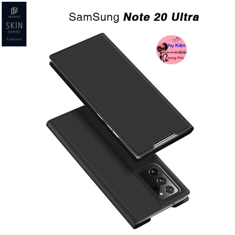 Bao Da Samsung Galaxy Note 20 Ultra Hiệu Dux Ducis Kiểu Dáng Gấp 2 Mặt Và Có Phối Ví Sang Trọng