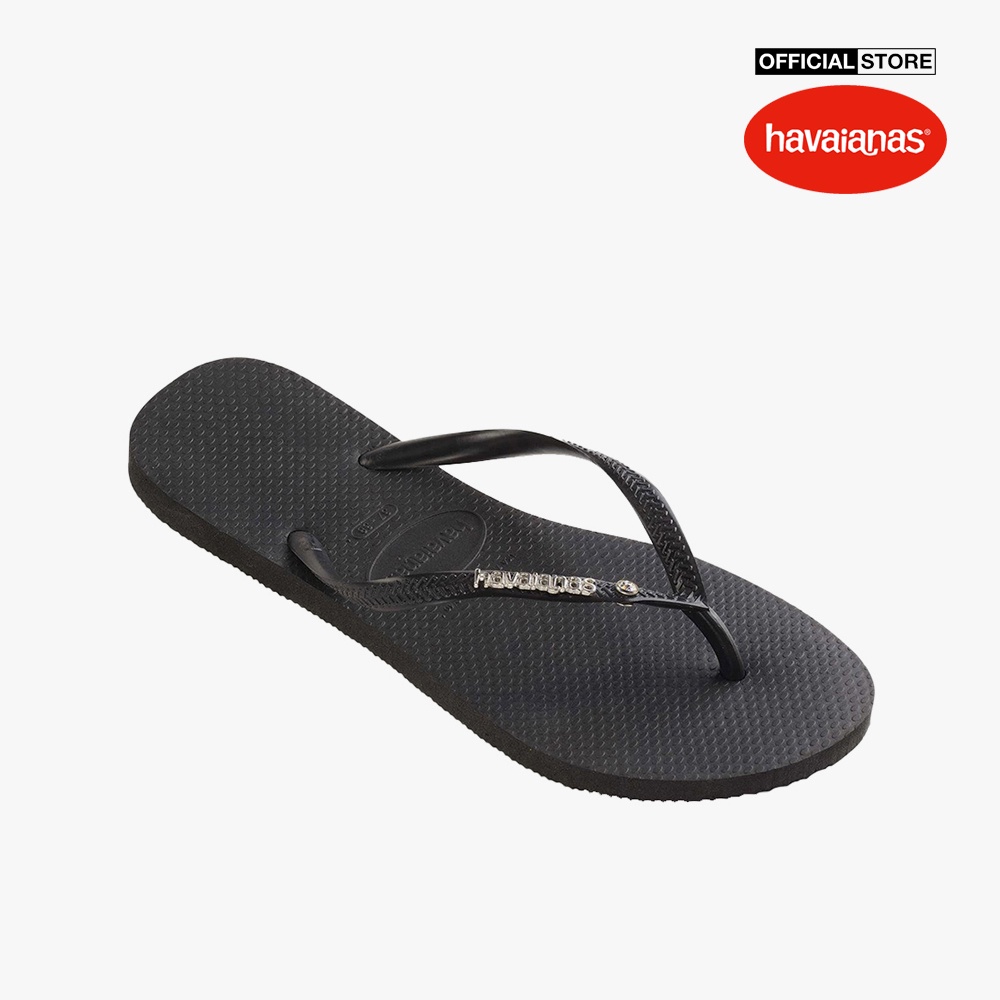 HAVAIANAS - Dép nữ Slim Metal 4129769-0090