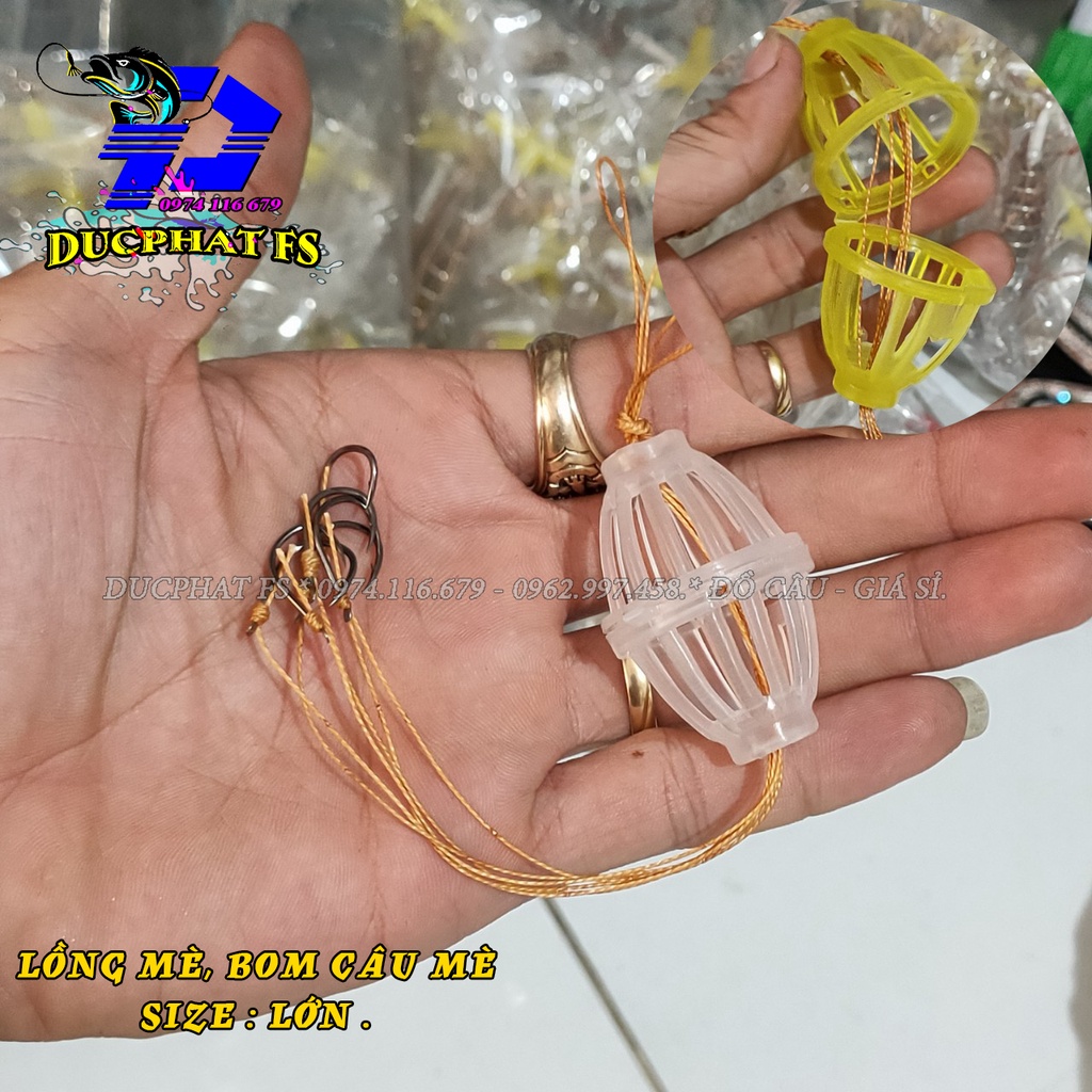 Bom câu cá mè, chép { BOM MÈ 6 LƯỠI } Chuyên Dùng Để Câu Cá Chép - Cá Mè !!!