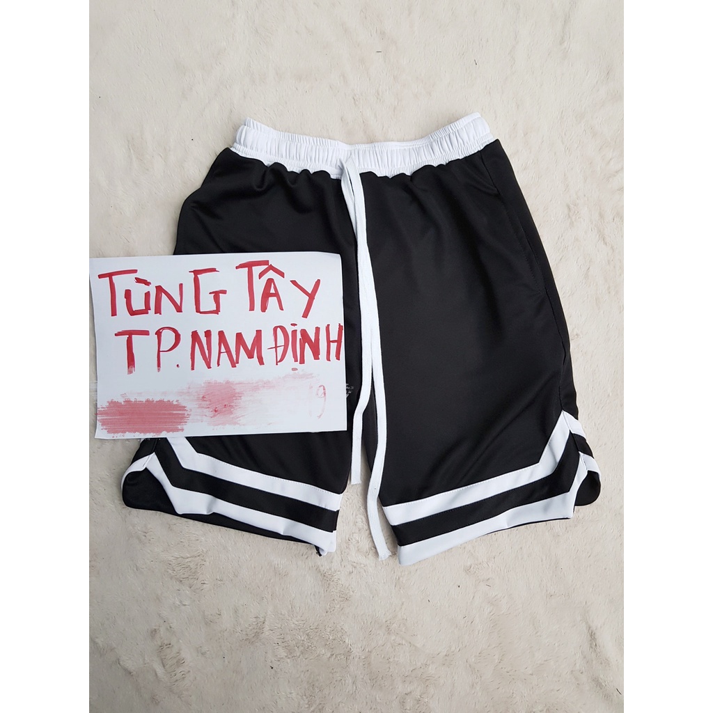 Quần Short thun Basketball V2 kiểu dáng Unisex cá tính
