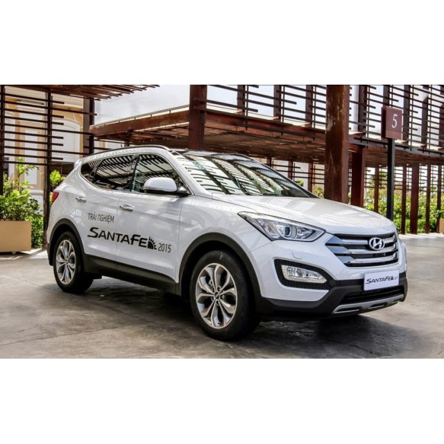 Bộ 2 thanh Gạt mưa xe [Hyundai Santafe] dành cho Đời 2015  { BOSCH AEROTWIN} 16&quot; và 26&quot; Chính Hãng