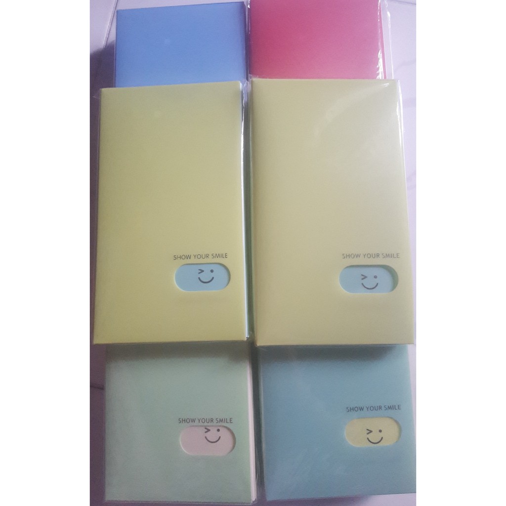 Sổ đựng 120 ảnh, lomo card, thẻ nhựa nhiều màu Ksto.order.vn