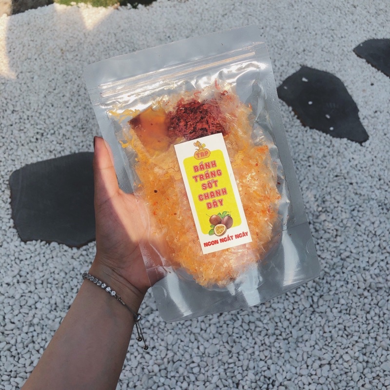 Bánh Tráng Thập Cẩm Sốt Chanh Dây Thơm Ngon Chua Ngọt Hấp Dẫn/Snack Cô Tấm