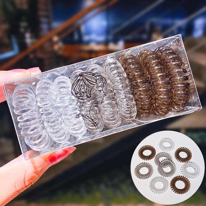 Bộ 9 Dây Cột Tóc Thời Trang Hàn Quốc 2022