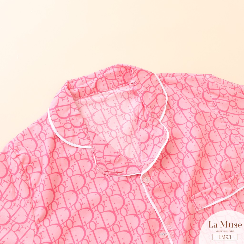 [Mã WABRWA8 giảm 15% đơn 99k] Bộ đồ ngủ Just Bra họa tiết đặc biệt, cotton thoáng mát cho ngày hè LM93 | BigBuy360 - bigbuy360.vn