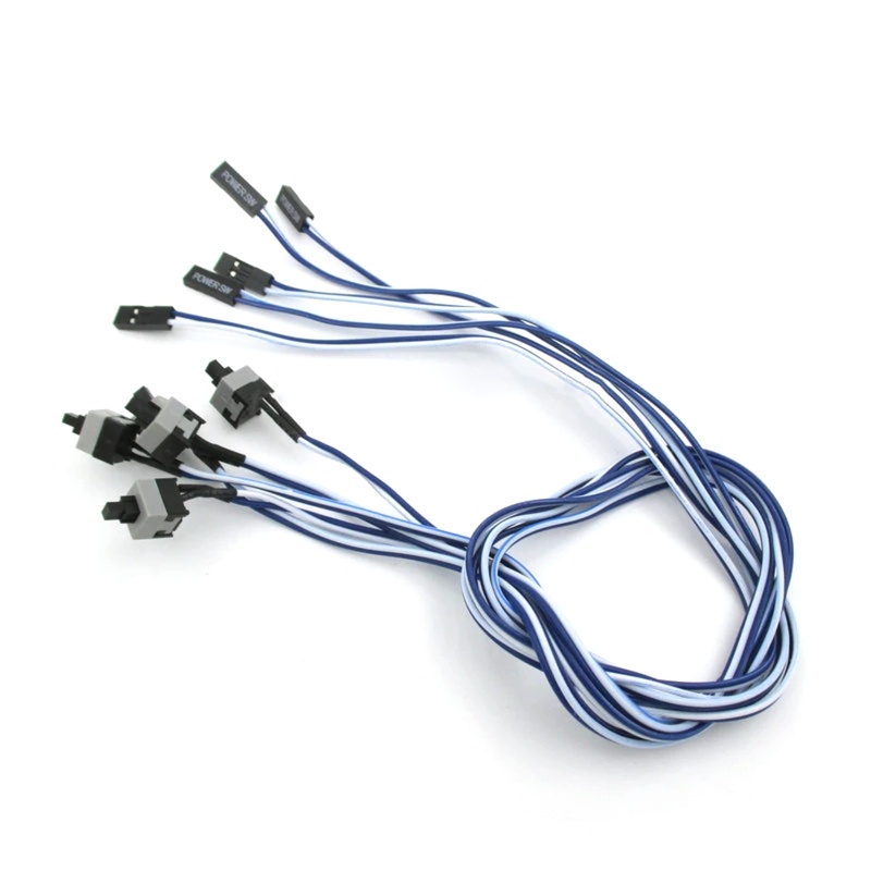 Set 2 Dây Cáp Nguồn Cho Bo Mạch Chủ Máy Tính Để Bàn