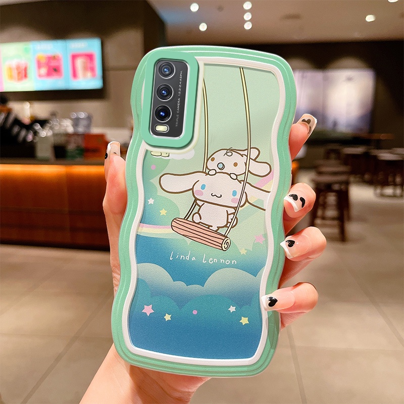 Ốp Điện Thoại Họa Tiết Sóng Biển Cho VIVO Y20 Y20i Y20S Y12A Y12S Y20A Y11 Y12 Y17 Y15 Y52 5G Y72 5G U10