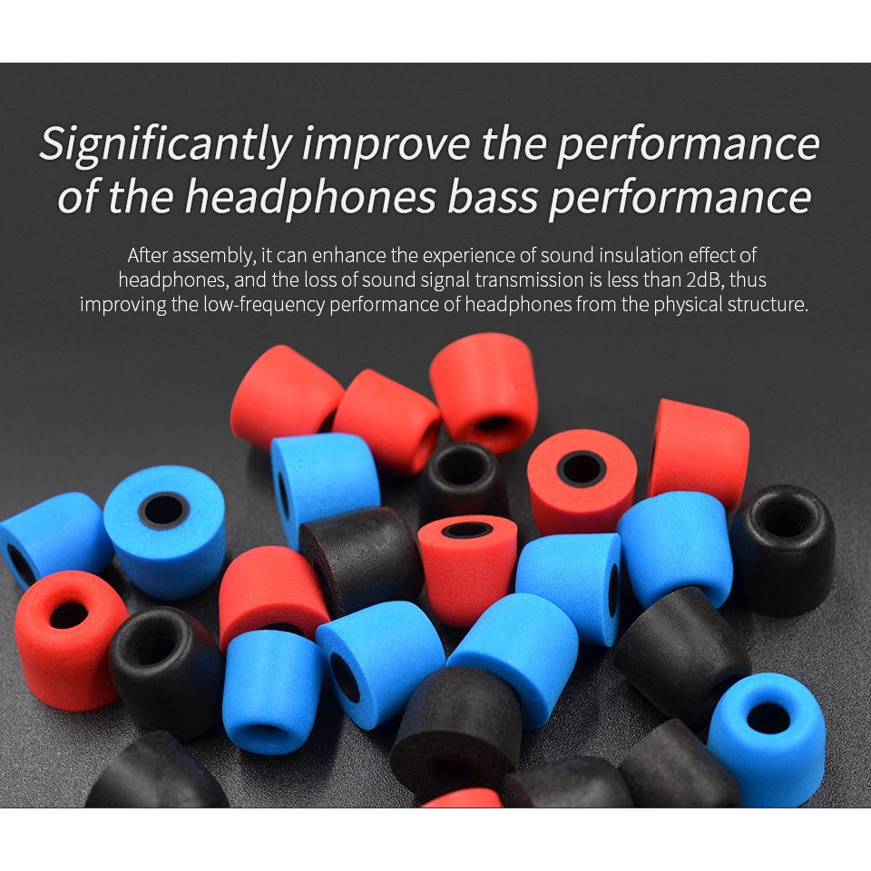 3 Cặp nút bọc tai nghe FAAEAL cách âm size S M L