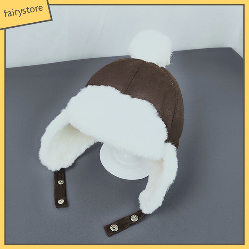 Mũ Phủ Tai Kèm Khăn Choàng Giữ Ấm Cho Bé