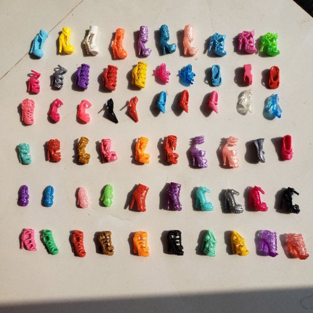 20 đôi giày Búp bê Barbie, Xinyi, Licca, búp bê 30cm ngẫu nhiên