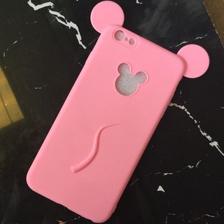 iPhone 6 plus / 6s plus Ốp lưng dẻo hồng tai chuột