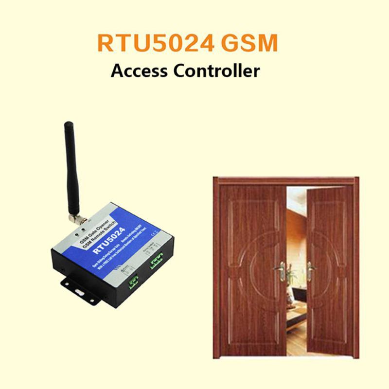 Công Tắc Điều Khiển Từ Xa SMS 2G GSM Gate Open RTU5024 Cho Điện Thoại Di Động