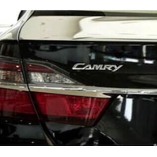 Tem chữ nổi CAMRY-logo trang trí ô tô