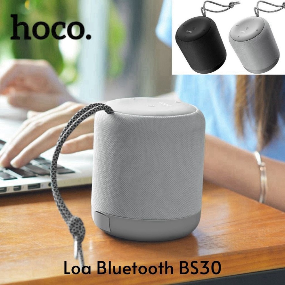 [Chính hãng] Loa Bluetooth  Loa Bluetooth Thể Thao Hoco BS30 Bản Nâng Cấp Full - Bảo Hành Chính Hãng 12 Tháng- VipStore