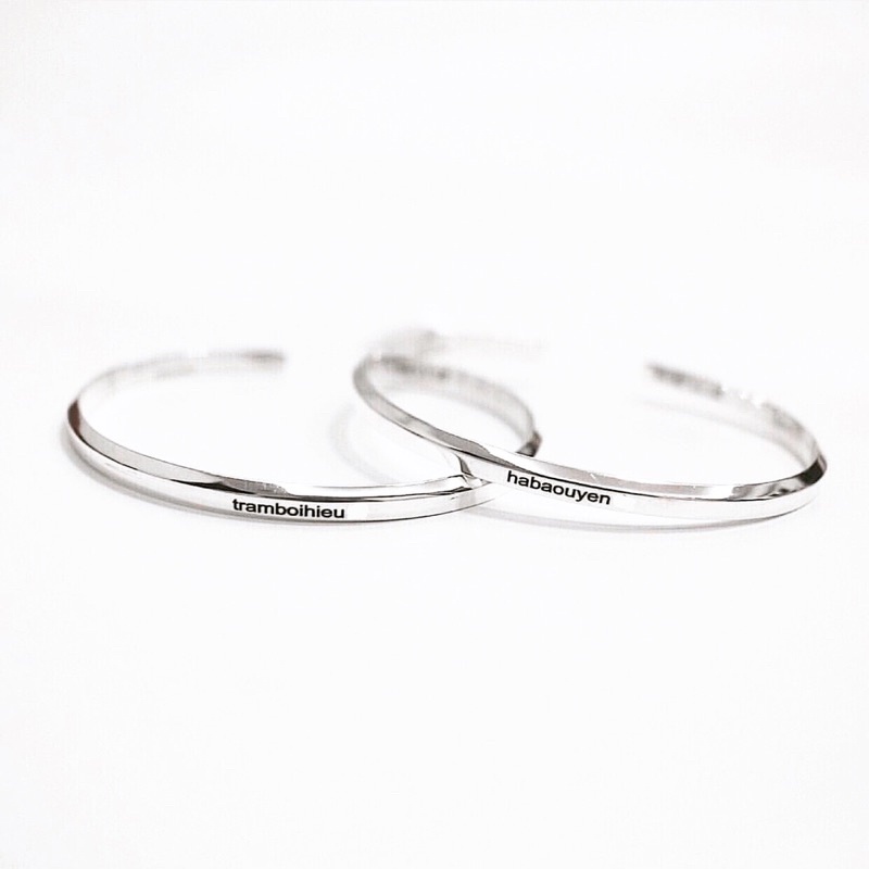 Kiềng tay bạc DW Choco Jewelry