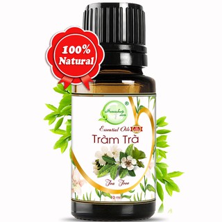 Tinh Dầu Tràm Trà 10ml Khử mùi lọc không khí tăng cường sức đề kháng sức khỏe- Henashop