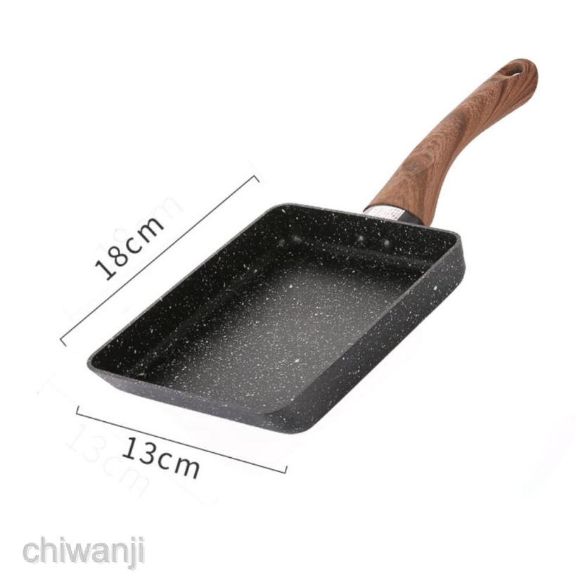 Chảo Chiên Tamagoyaki Omelette Nhật Bản Chống Dính Kích Thước 5 &quot;x7&quot;