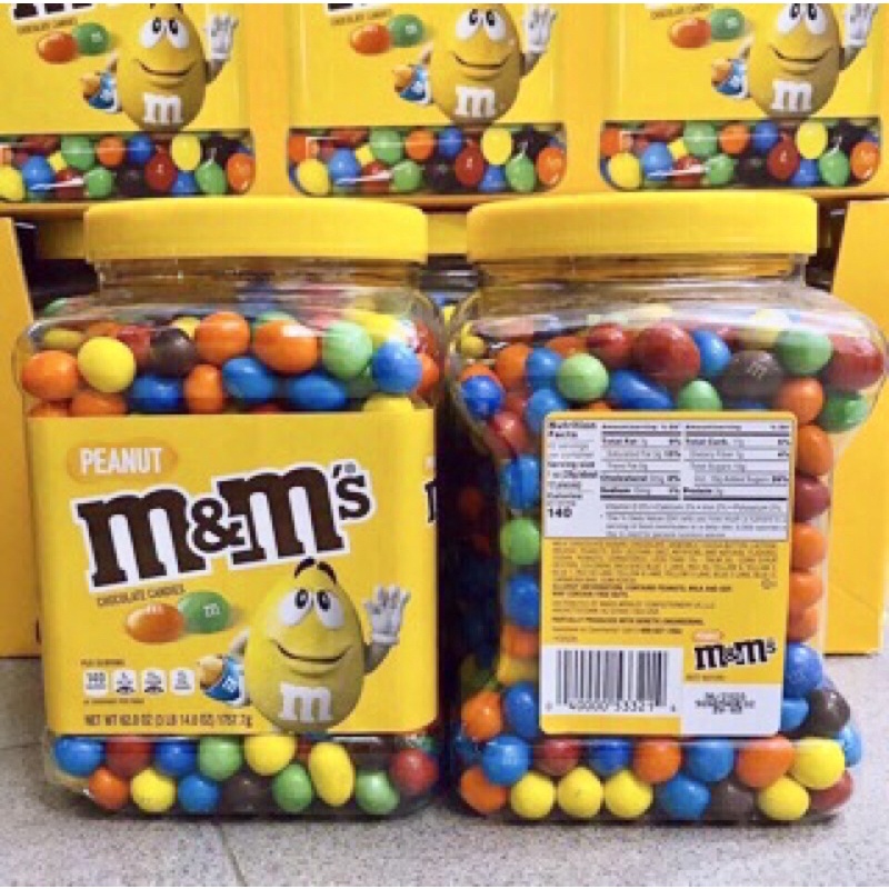 🌺🌸[HSD 06/2022] Hộp M&M Peanut Chocolate và M&M’s Milk Chocolate Candies 175