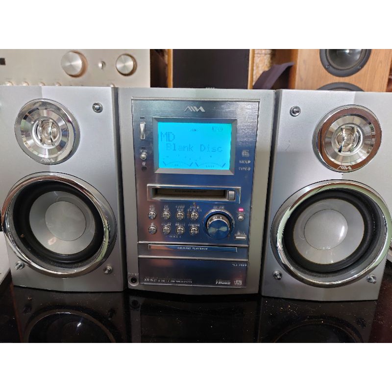Dàn mini Aiwa LMJ1 Nhật bãi nguyên bản nghe cd, aux