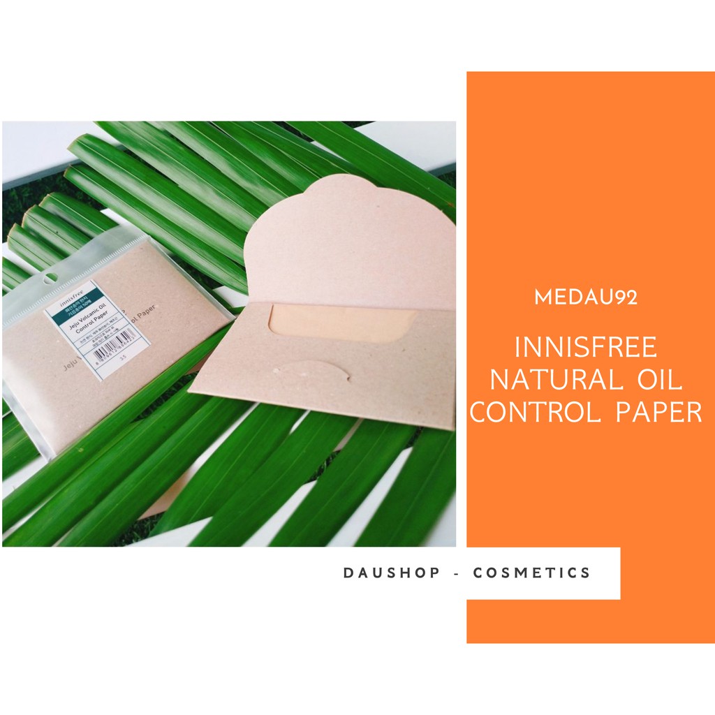 Giấy thấm dầu Innisfree 50 tờ