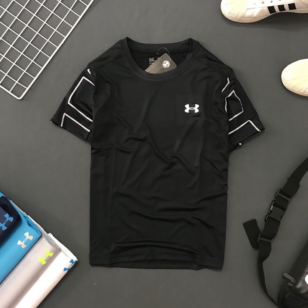 Áo Thun Nam Thể Thao Tay Ngắn Cổ Tròn In Họa Tiết Năng Động Cá Tính - LZ FASHION - PS042 | BigBuy360 - bigbuy360.vn