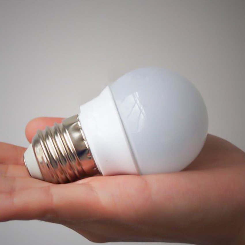 Bộ 10 bóng Đèn LED Búp 3W vàng ấm Arolight Siêu sáng, dùng trang trí nội thất nhà cửa, quán cà phê, trà sữa